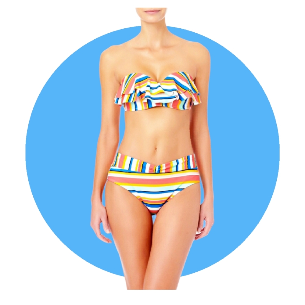 Women's Two-piece BIKINI SET sz XL (16-18) Halter